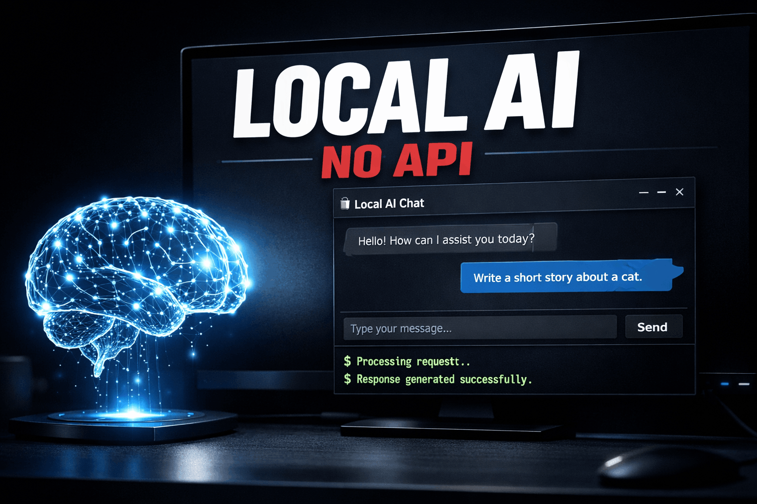 Как запустить локальный AI без API за 5 минут (Ollama + Gemma от Google)